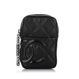 Chanel Cambon Ligne Leather Pouch