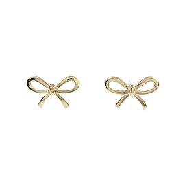 TIFFANY & Co 18K Yellow Gold Bow earrings LXGKM-118