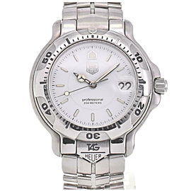 TAG HEUER professional WH1211 stainless steel White Dial Quartz Watch LXGJHW-4
