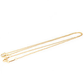 TIFFANY & Co 18k Pink Gold Elsa Peretti Diamonds By The Yard Necklace LXGoodsLE-93