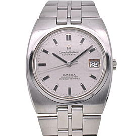 OMEGA Constellation Chronometer Date Silver Dial Automatic Watch LXGJHW-269