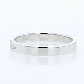 CARTIER 950 Platinum Engraved wedding Ring LXGBKT-899