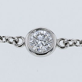 TIFFANY & Co 950 Platinum diamond bracelet LXGBKT-1201