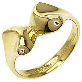 TIFFANY & Co 18K Yellow Gold Ring US 6.75 QJLXG-911