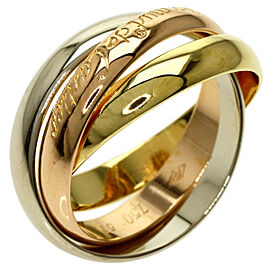 Cartier Tri-Color Gold Trinity US 5.75 Ring