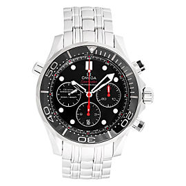 Omega Seamaster 212.30.44.50.01.001 Automatic Chronograph Black Dial Stainless Steel 44.5mm Mens Watch