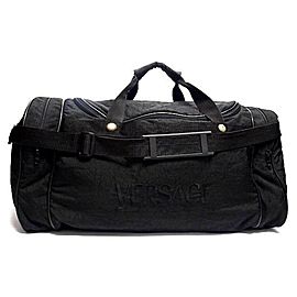 Other Duffle with Strap 237480 Black Nylon Weekend/Travel Bag