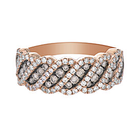 Le Vian 14K Strawberry Gold Round Cut Diamonds Ring