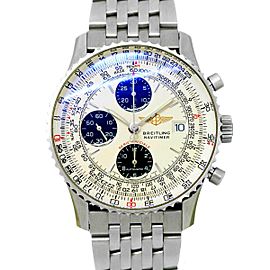 BREITLING:Stainless steel Fighters A13330 Chronograph Navitimer Watch