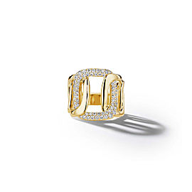 Piece Link Diamond Ring