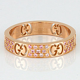 GUCCI 18K Pink Gold Ring US6, EU52 -LXKG-754
