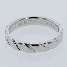 Chaumet 950 Platinum Torsade Ring LXGBKT-1013