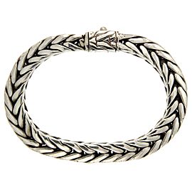 John Hardy 925 Sterling Silver Woven Chain Bracelet