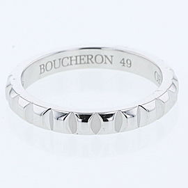 Boucheron 18k White Gold Pointe de Diaman Ring LXGBKT-996