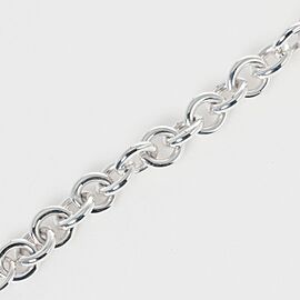 Tiffany & Co 925 Silver Oval tag Bracelet LXNK-740