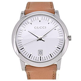 GUCCI 5600M Date stainless steel Quartz Watch LXGJHW-532