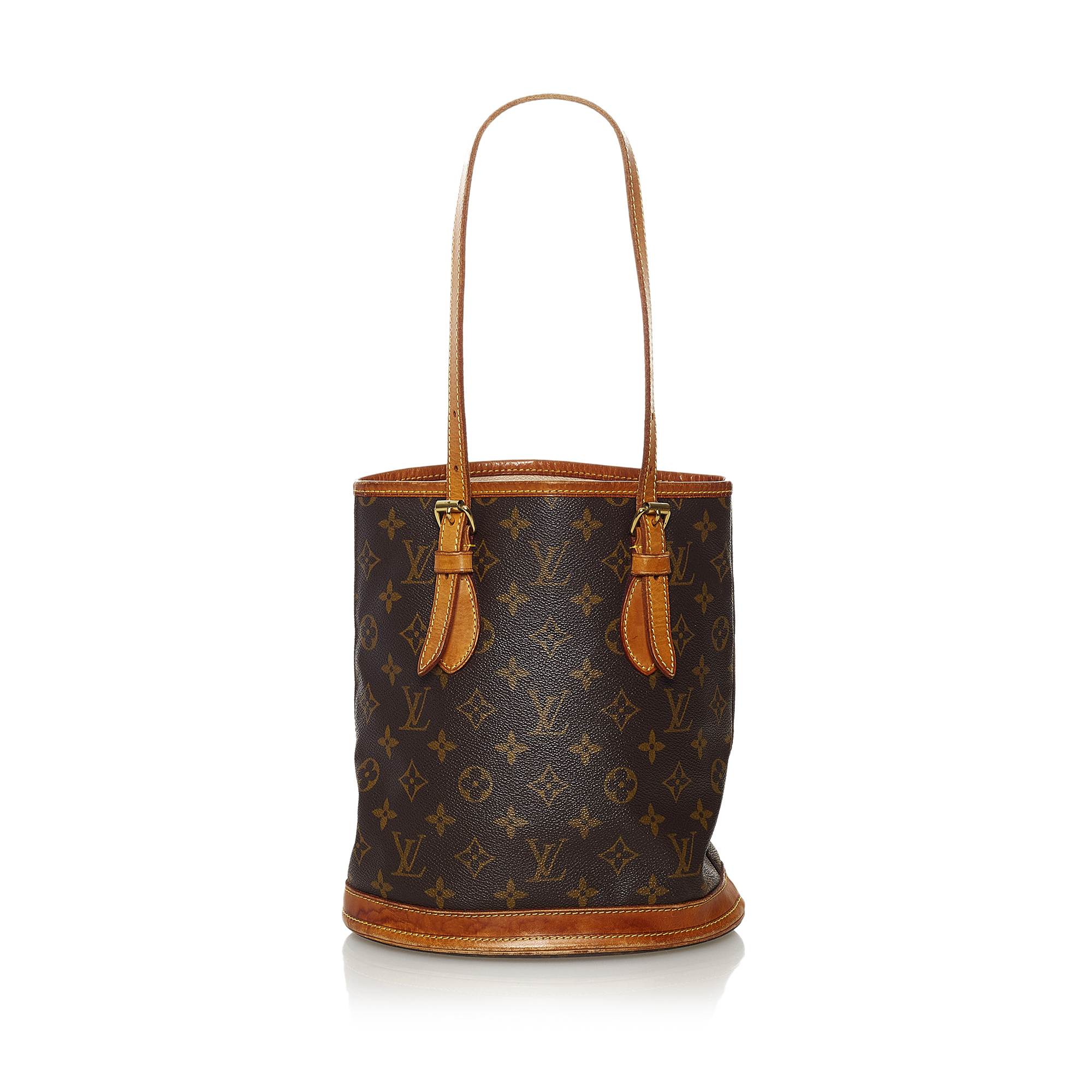 Louis Vuitton Vintage Monogram Petit Bucket - Brown Bucket Bags