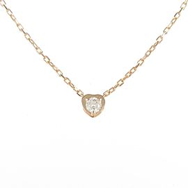 Cartier 18k Pink Gold Diamant Leger Necklace LXGYMK-114