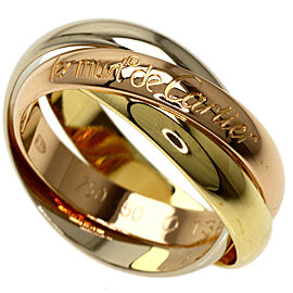 CARTIER Tri-Color Gold Trinity US 5.25 Ring