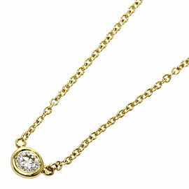 TIFFANY & Co 18k Yellow Gold Diamond Necklace LXGQJ-1125