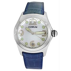 Men's Corum Bubble 163.150.20 0F02 Stainless Steel Date Quartz 45MM Watch