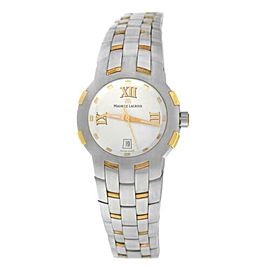 Ladies' Maurice Lacroix Milestone MS1013-PS103-110 Steel $2200 Quartz 29MM Watch