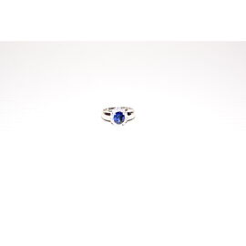 White Gold 3.01ct Celyon Sapphire and Diamond Ring