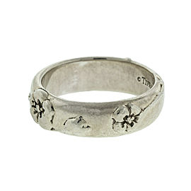 Tiffany & Co. Sterling Silver Flower Ring