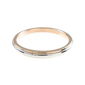 TIFFANY & Co 950 Platinum 18K Pink Gold Ring LXGYMK-828