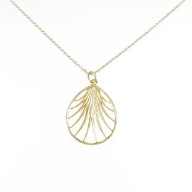 TIFFANY & Co 18k Yellow Gold Villa Necklace LXGYMK-197