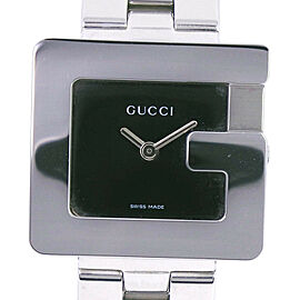 GUCCI Stainless Steel Women blackDial Watches