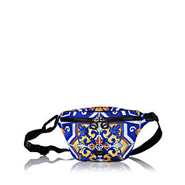 Dolce&Gabbana Tile Print Nylon Belt Bag