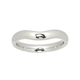 Tiffany Co.950 Platinum Wide Curved Band