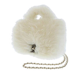 Chanel Fur Chain Satchel