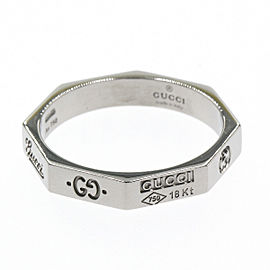 Gucci 18k White Gold Ring LXGCH-169