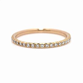 TIFFANY & Co 18K Pink Gold Ring US 4.5 SKYJN-138