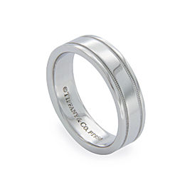 Tiffany & Co. 950 Platinum Wedding Band Ring Size 9.75