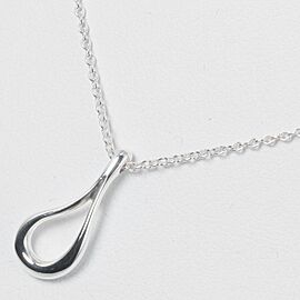 Tiffany & Co 925 Silver open teardrop Necklace LXNK-1051