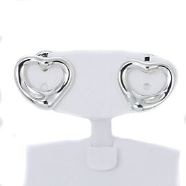 Tiffany & Co 925 Silver Open heart Earring LXNK-1079