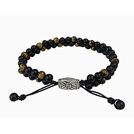 David Yurman Spiritual Beads Two Row Bracelet
