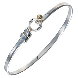 Tiffany & Co 925 Silver/18K Gold Love knot Bracelet LXNK-732