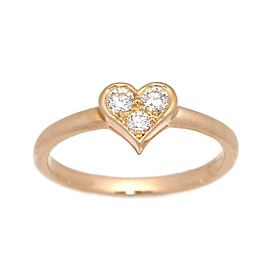 TIFFANY & Co 18K Pink Gold Ring US 5.75 SKYJN-160