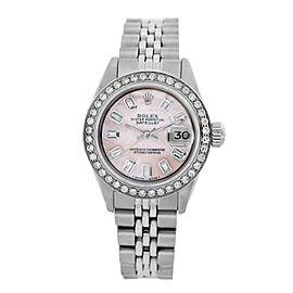 Rolex Datejust 6917 Stainless Steel Diamond Dial & Bezel 26mm Womens Watch