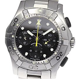 TAG HEUER 2000 Aquagraph Stainless Steel/rubber Automatic Watch Skyclr-1374