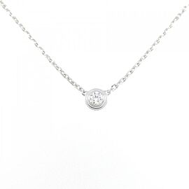 Cartier 18K White gold D'amour Extra Small Necklace SKYJN-543