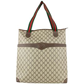 Gucci Supreme GG Web Handle Tote Bag 927gk53