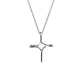 Tiffany & Co. Infinity Cross Pendant Necklace