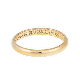 Cartier 18K Rose Gold Ring Size 6