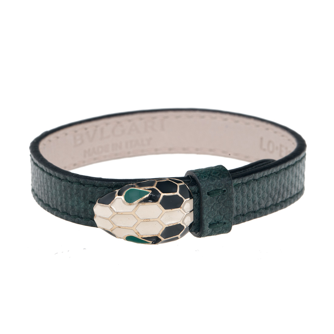 bvlgari serpenti bracelet leather