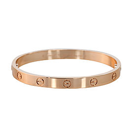 Cartier Love Bracelet 18k Rose Gold Size 20